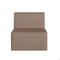 Flash Furniture Bright Beginnings Commercial Grade Modular Classroom Soft Seating, Armless 1-Seater Sofa, Neutral Vinyl MK-KE15693-GG - alternate 9